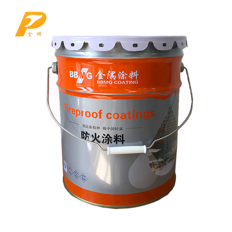 圆形钢桶彩色金属桶18升油漆用金属罐