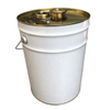 批发5加仑圆桶油漆桶锡桶，塑料手柄